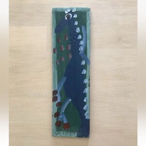 Mose Tolliver, Signed MoseT Original Painting, Alabama Folk Outsider Art